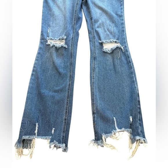 Wonderly Mid Rise Slim Flares - Picture 2 of 10